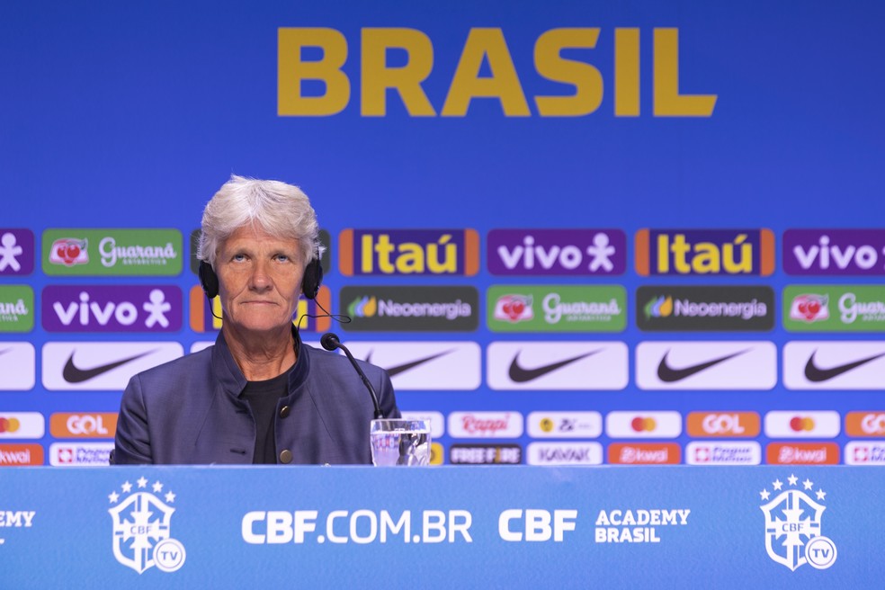 Pia Sundhage lista convocadas Brasil seleção feminina Copa do Mundo — Foto: Thais Magalhães/CBF