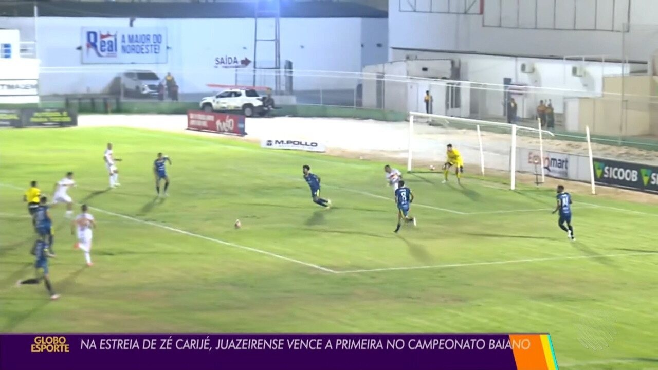 Juazeirense vence o Jequié, deixa a lanterna e entra no G-4 do Baiano | Ge