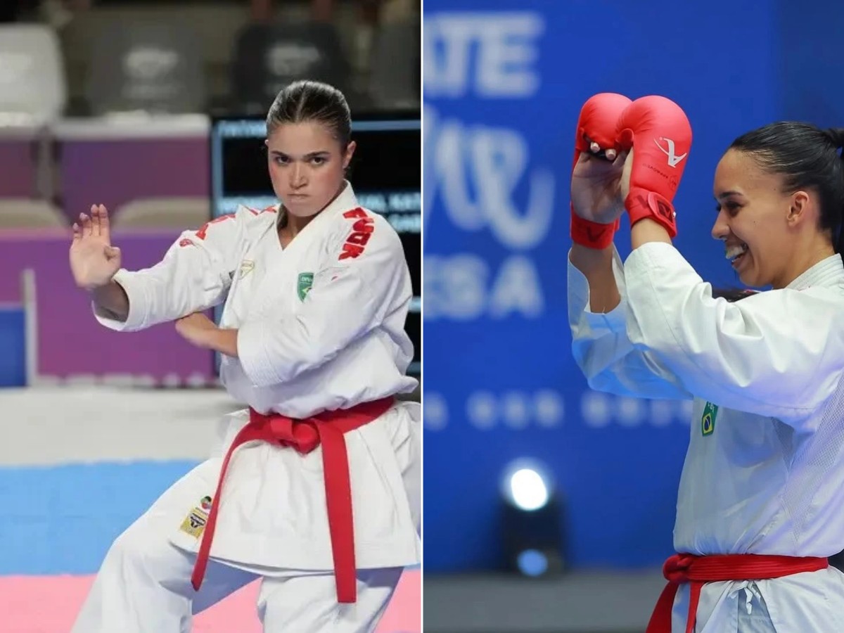 Gabrielle Henrique fatura ouro e Brenda Padilha leva bronze no karatê dos Jogos Sul-Americanos