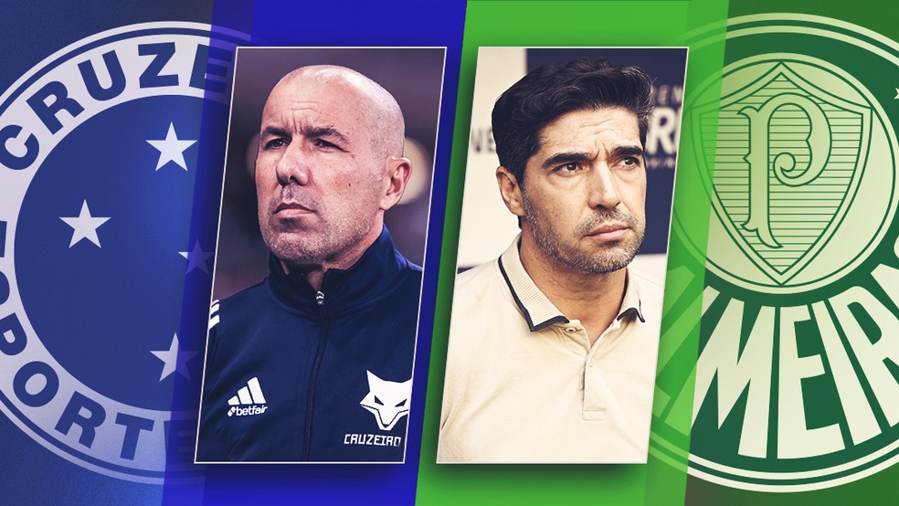 Leonardo Jardim e Abel Ferreira — Foto: Arte/ ge