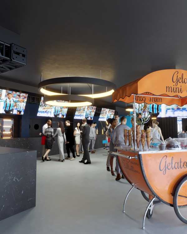 Arena do Grêmio terá camarote com bar, estúdio de tatuagem e vista privilegiada