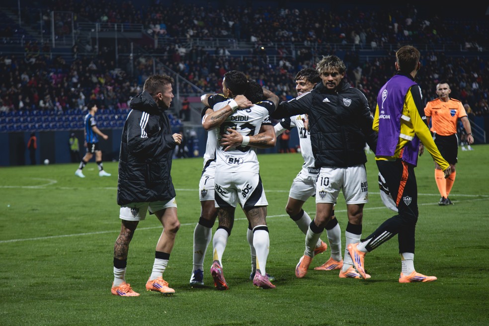 O Atlético-MG empatou com o Independiente del Valle no jogo de ida — Foto: Pedro Souza / Atlético-MG