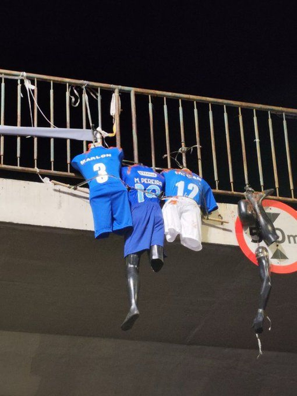 Jogadores do Cruzeiro são alvo de ameaças em Belo Horizonte — Foto: Reprodução/Redes sociais