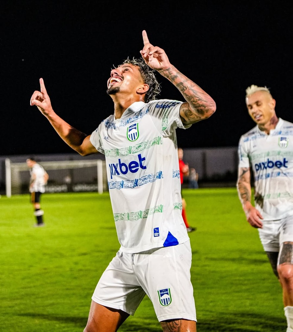 Kayan marcou para o Serra Branca no empate com o Treze — Foto: Agência Viralizart