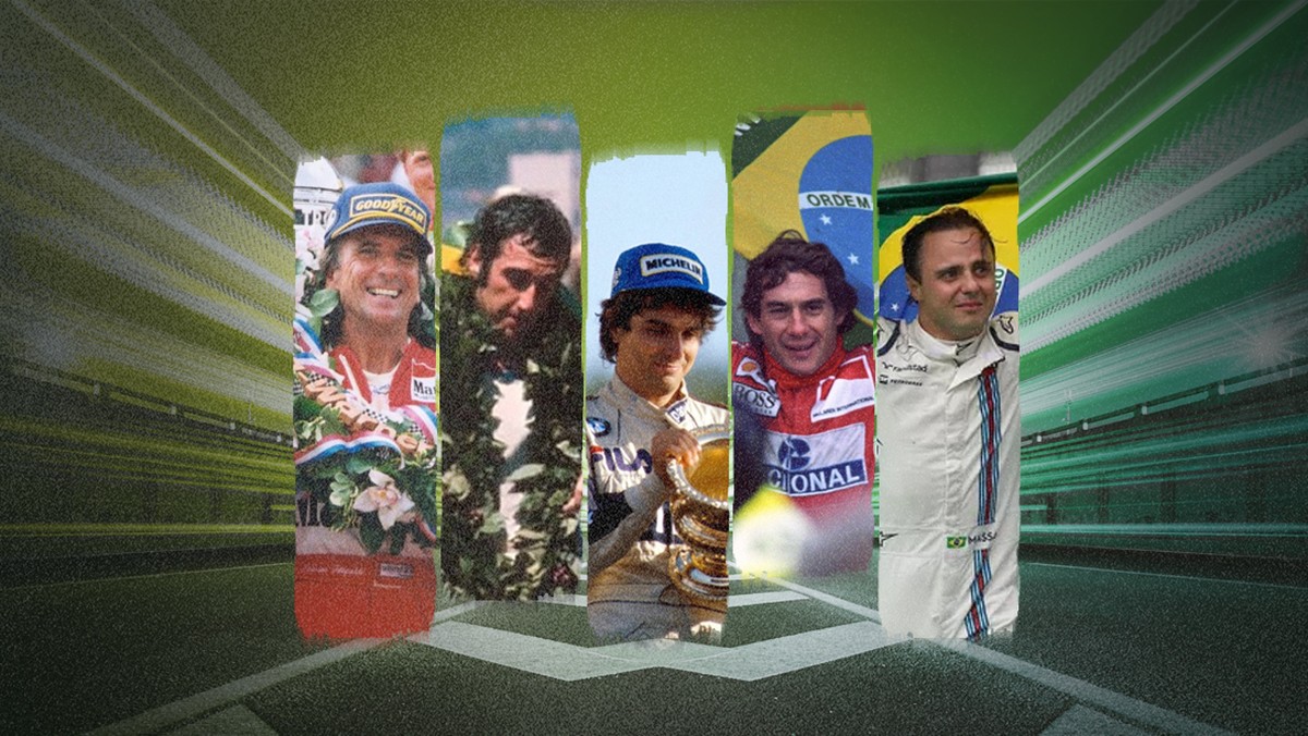 50 anos de F1 no Brasil veja os cinco brasileiros vencedores fórmula