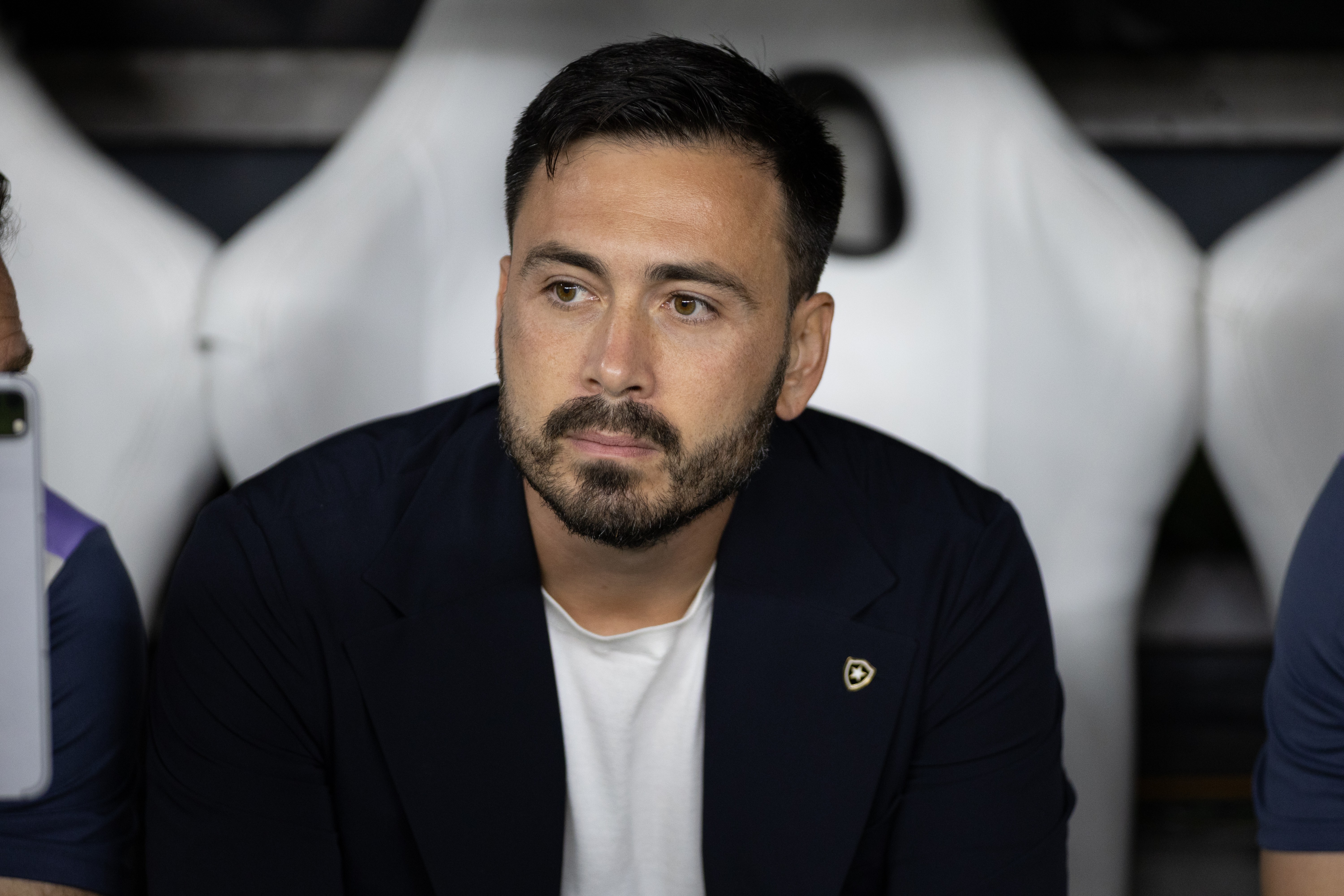 Davide diz que cartão vermelho condicionou o jogo, cita efetividade do Botafogo e elogia Marçal