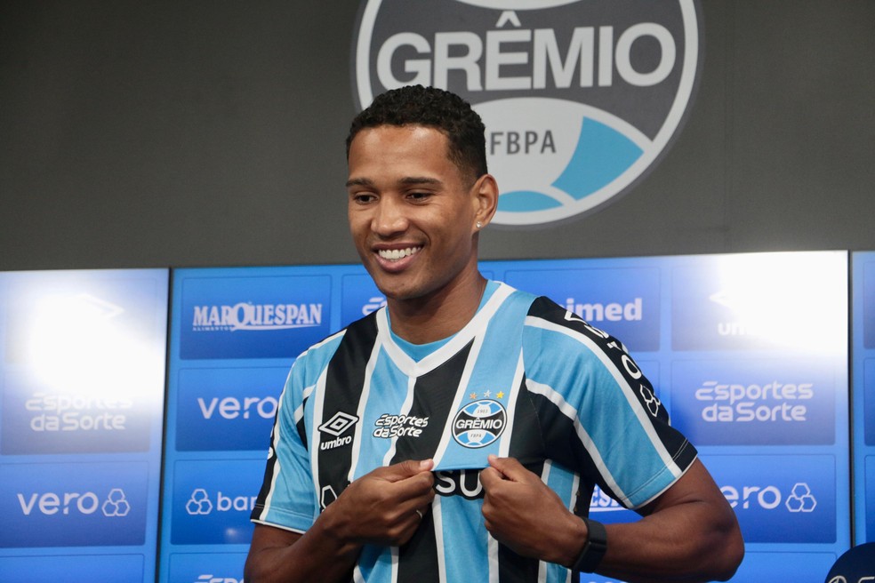 João Lucas, reforço do Grêmio — Foto: Tomás Hammes