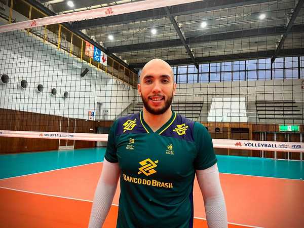 Cruzeiro reforça time com Matheus Brasília, levantador da seleção brasileira de vôlei
