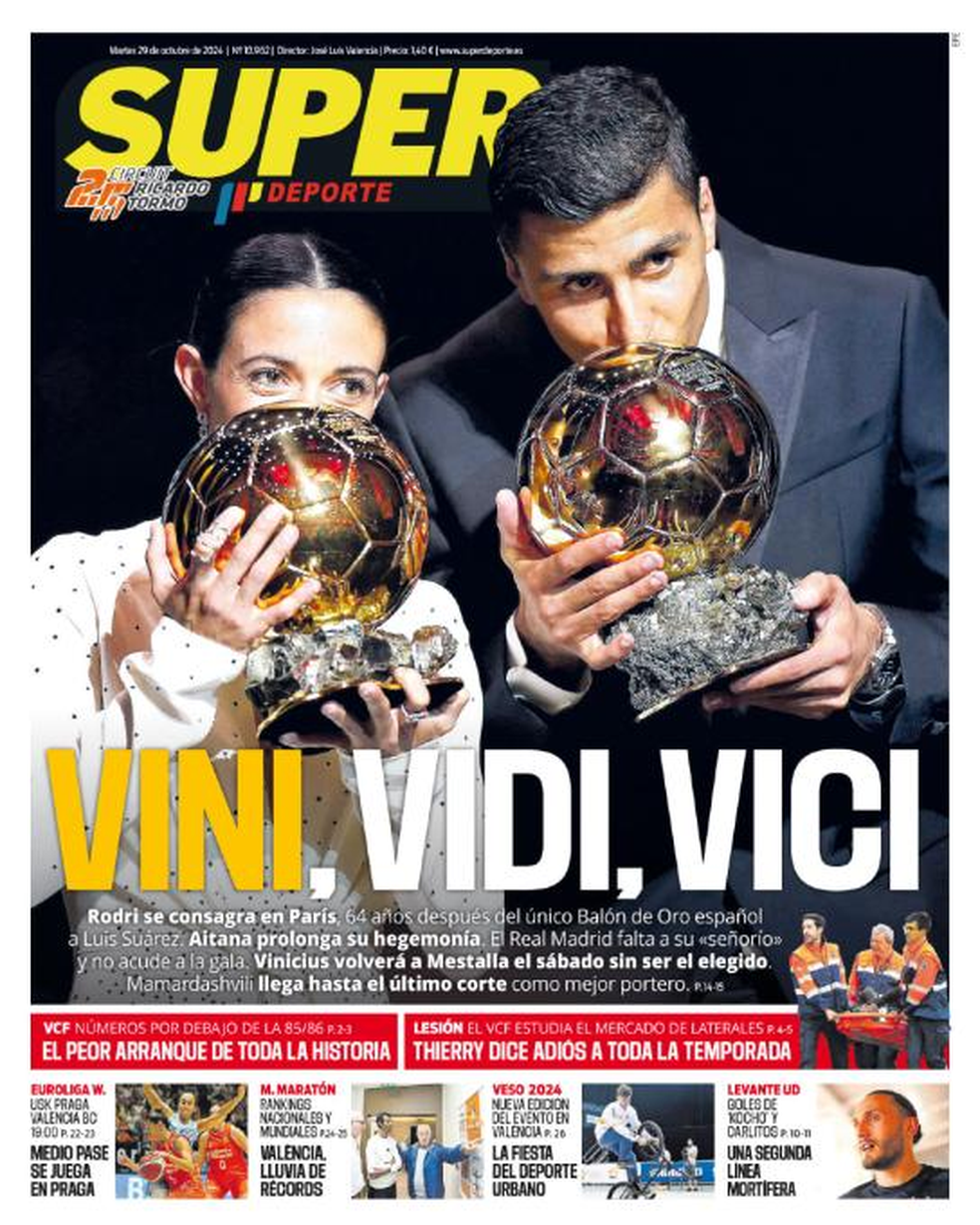Capa Superdeporte Vini Jr — Foto: Superdeporte