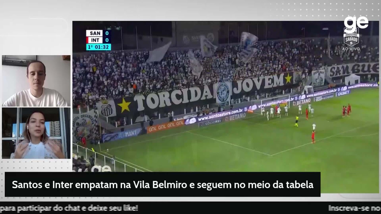 'Foi bom, mas ainda é muito pouco', analisa Isabel Nascimento sobre empate do Santos com o