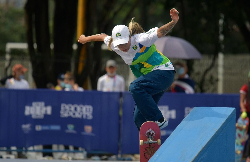 Brasiliense Felipe Gustavo compete na estreia do skate em Jogos