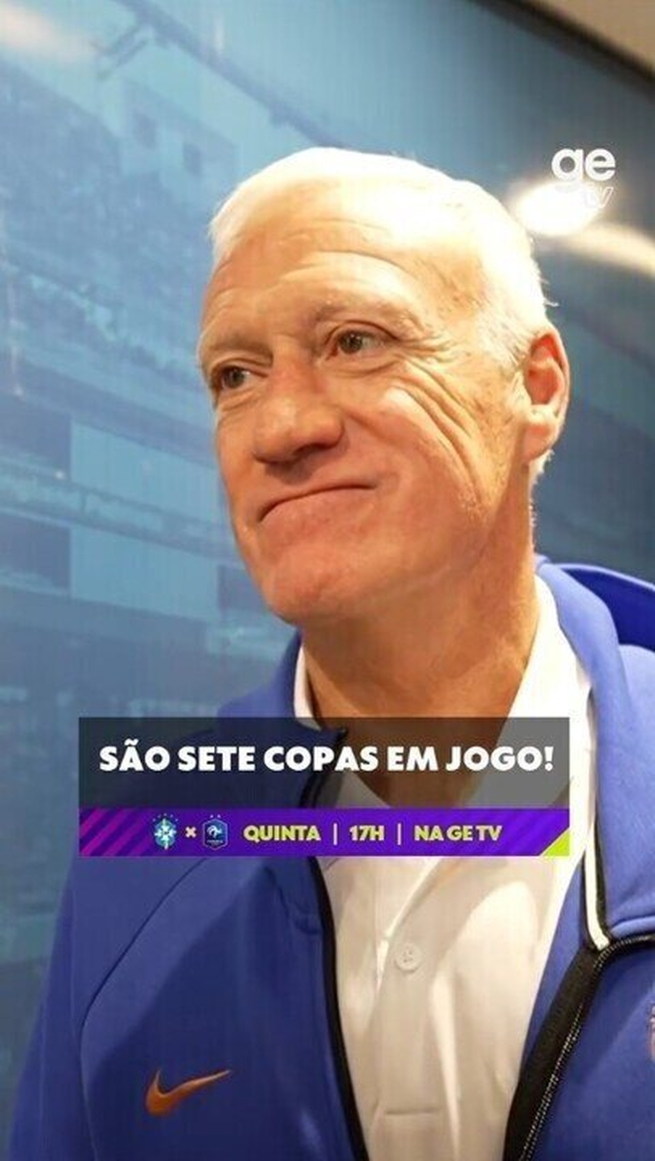 Didier Deschamps se afasta da seleção francesa após a morte da mãe