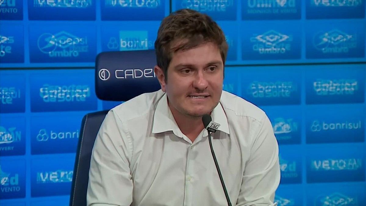 Grêmio apresenta novos vice-presidente e diretor de futebol para próxima temporada