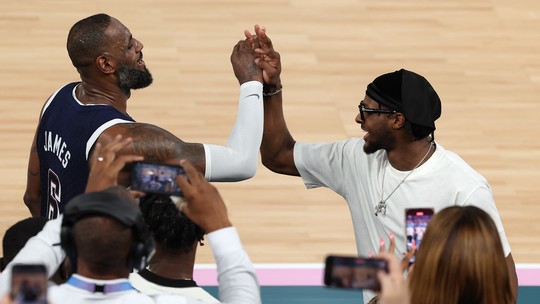 LeBron proíbe Bronny de chamá-lo de pai nos treinos e jogos do Lakers - Foto: (Jamie Squire/Getty Images)