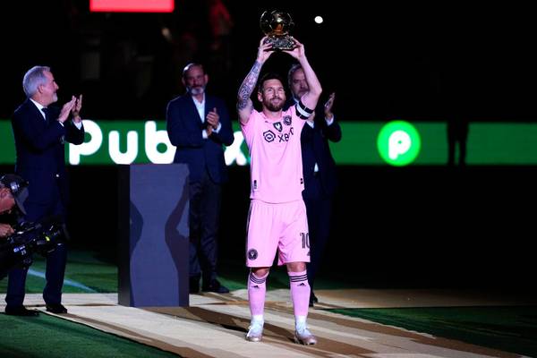 Messi saluta l’Inter Miami nel 2023 con il concerto “Golden Night” |  noioso