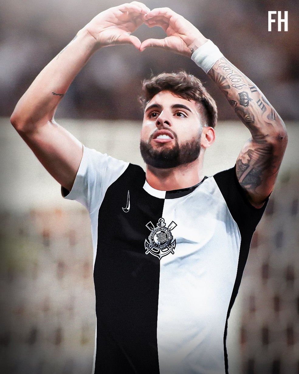 Suposta terceira camisa do Corinthians para 2024 — Foto: Reprodução / Footy Headlines