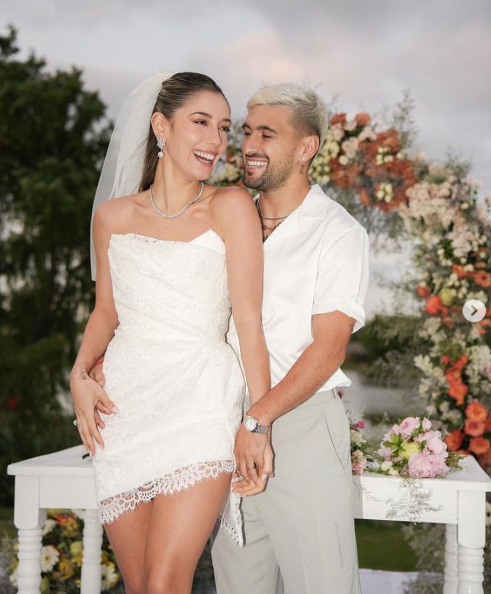 Arrascaeta casou no Civil e fará uma grande festa no dia 29 — Foto: Reprodução