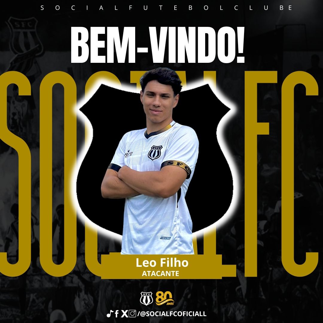 Léo Filho é primeiro nome confirmado para o ataque do Social | Ge