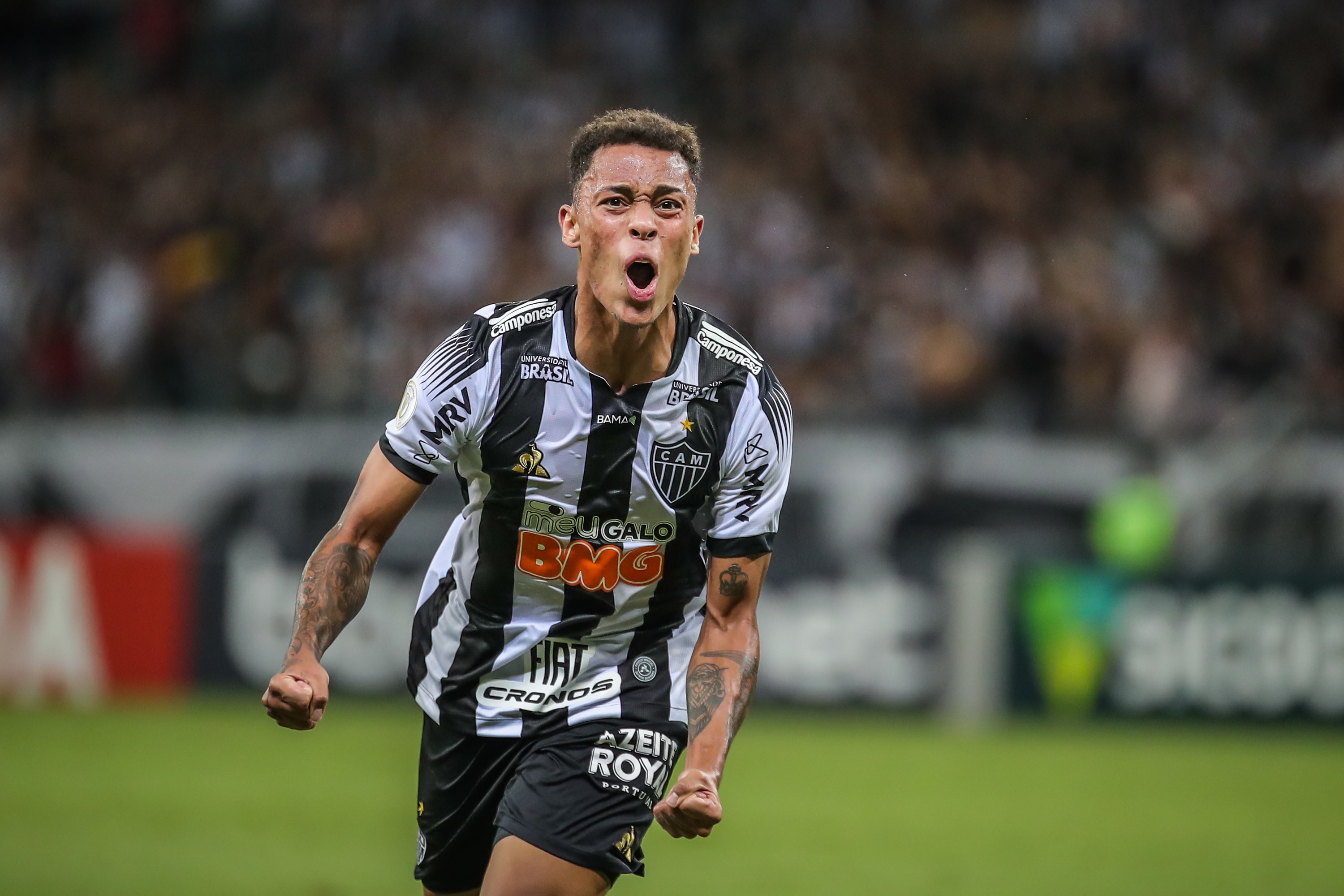 Atlético-MG encaminha venda do meia Bruninho a time da Ucrânia 