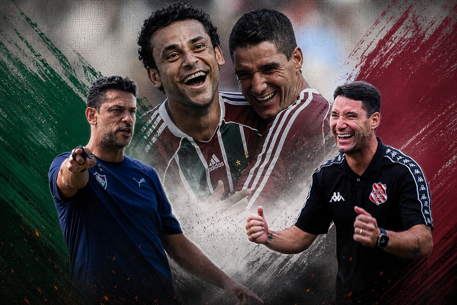 Amigos no Fluminense e rivais como técnicos, Thiago Neves e Fred duelam no Carioca sub-20