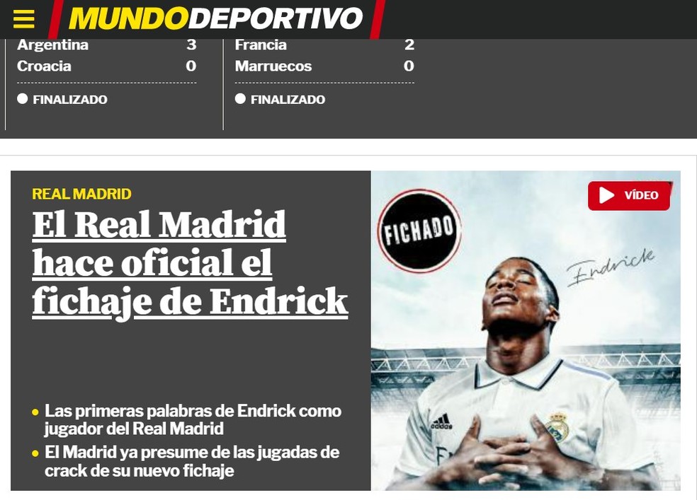 Real Madrid promete cobrir valor de imposto para tirar Endrick do