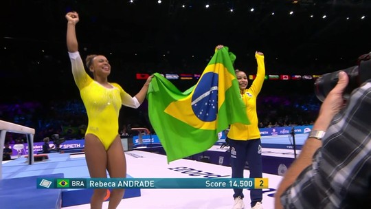 Jade Barbosa celebra sucesso como designer dos collants do Mundial - Programa: Ginástica SporTV 