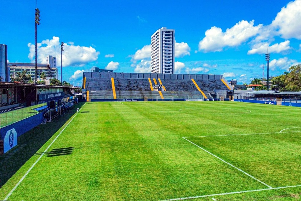 Estádio do Baenão durante a temporada