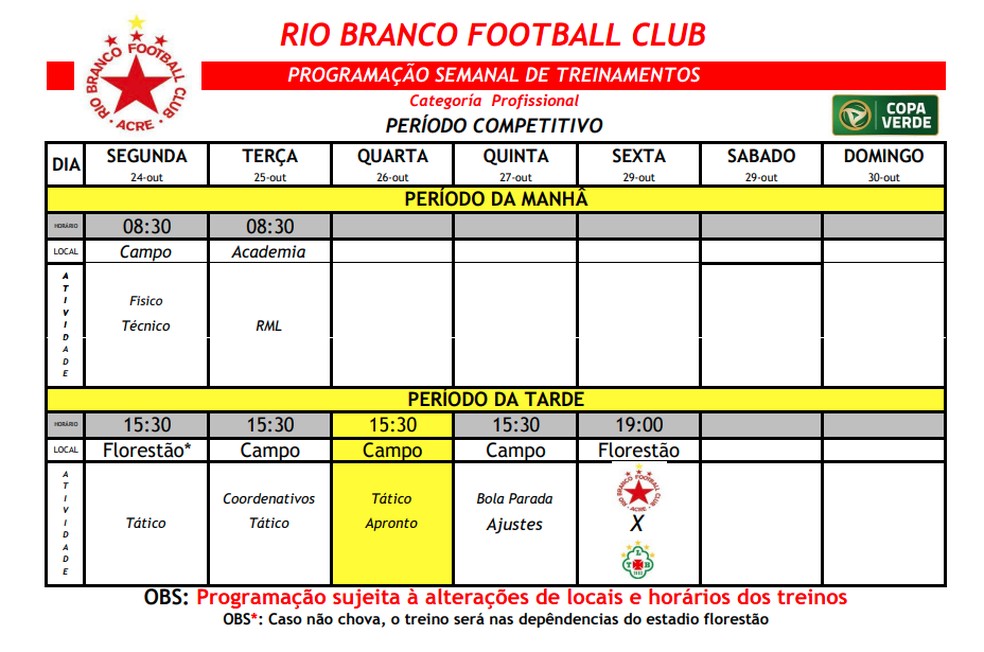Maior campeão do Acre, Rio Branco FC lança campanha para cobrir