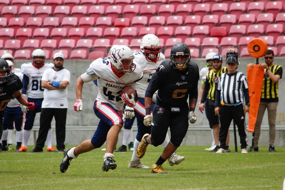 Jogador de futebol americano do Cruzeiro fará testes em peneira da NFL, futebol  americano