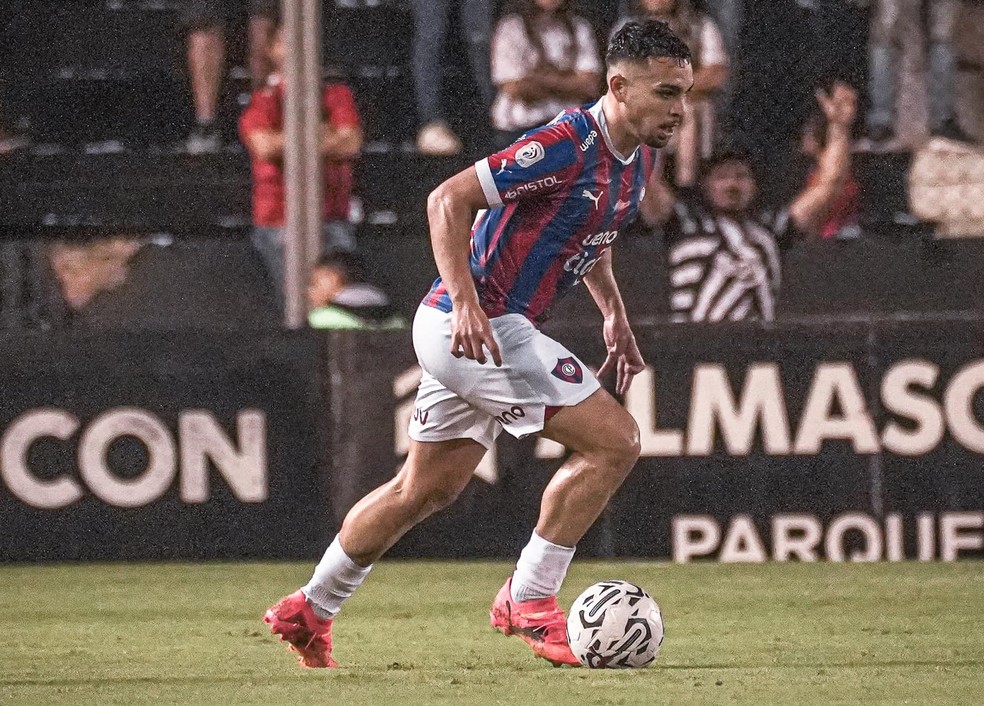 Fabrizio Peralta Cerro Porteño — Foto: Divulgação/ Cerro Porteño