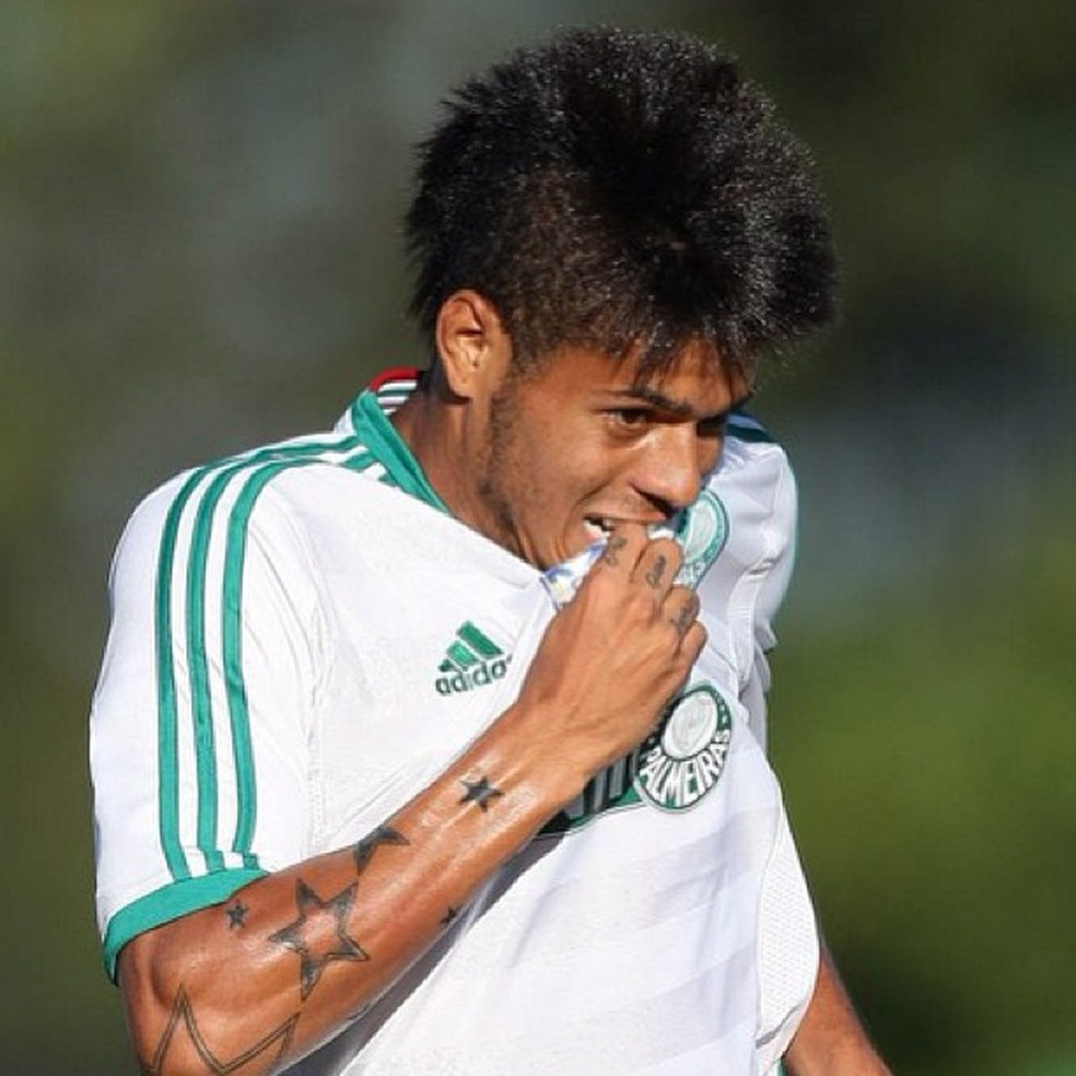 Leandro no Palmeiras — Foto: Reprodução/Instagram