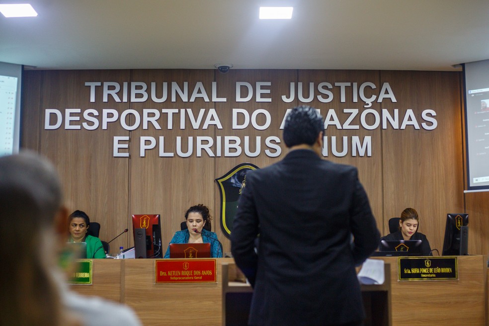 Tribunal de Justi&ccedil;a Desportiva do Amazonas &mdash; Foto: Deborah Melo