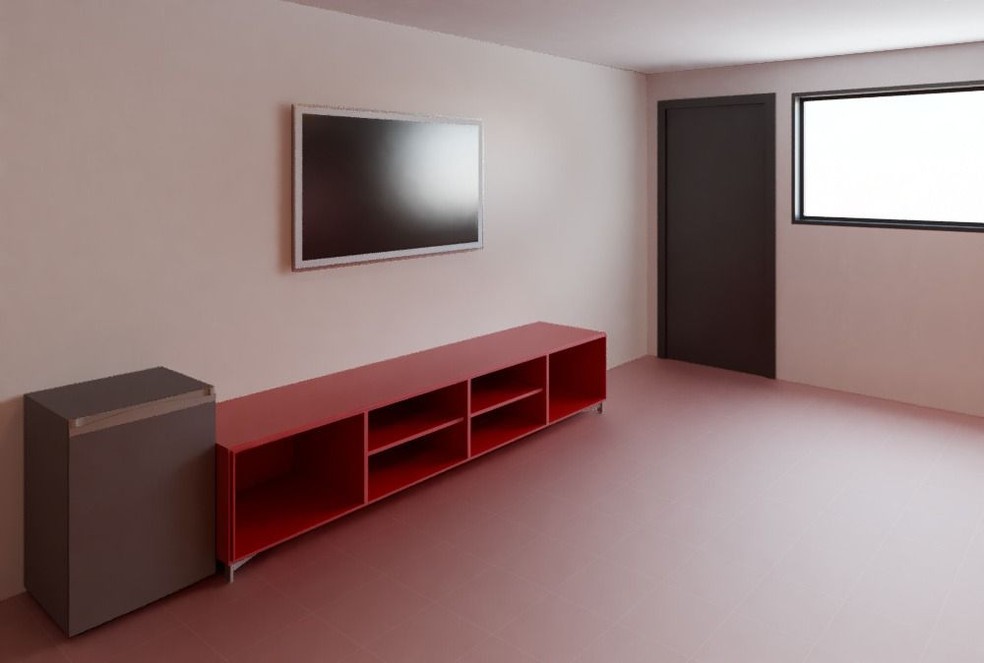 Projeto para construção de concentração do Penedense — Foto: Reprodução