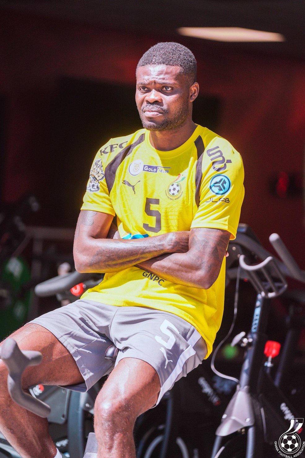 Thomas Partey pela seleção de Gana
