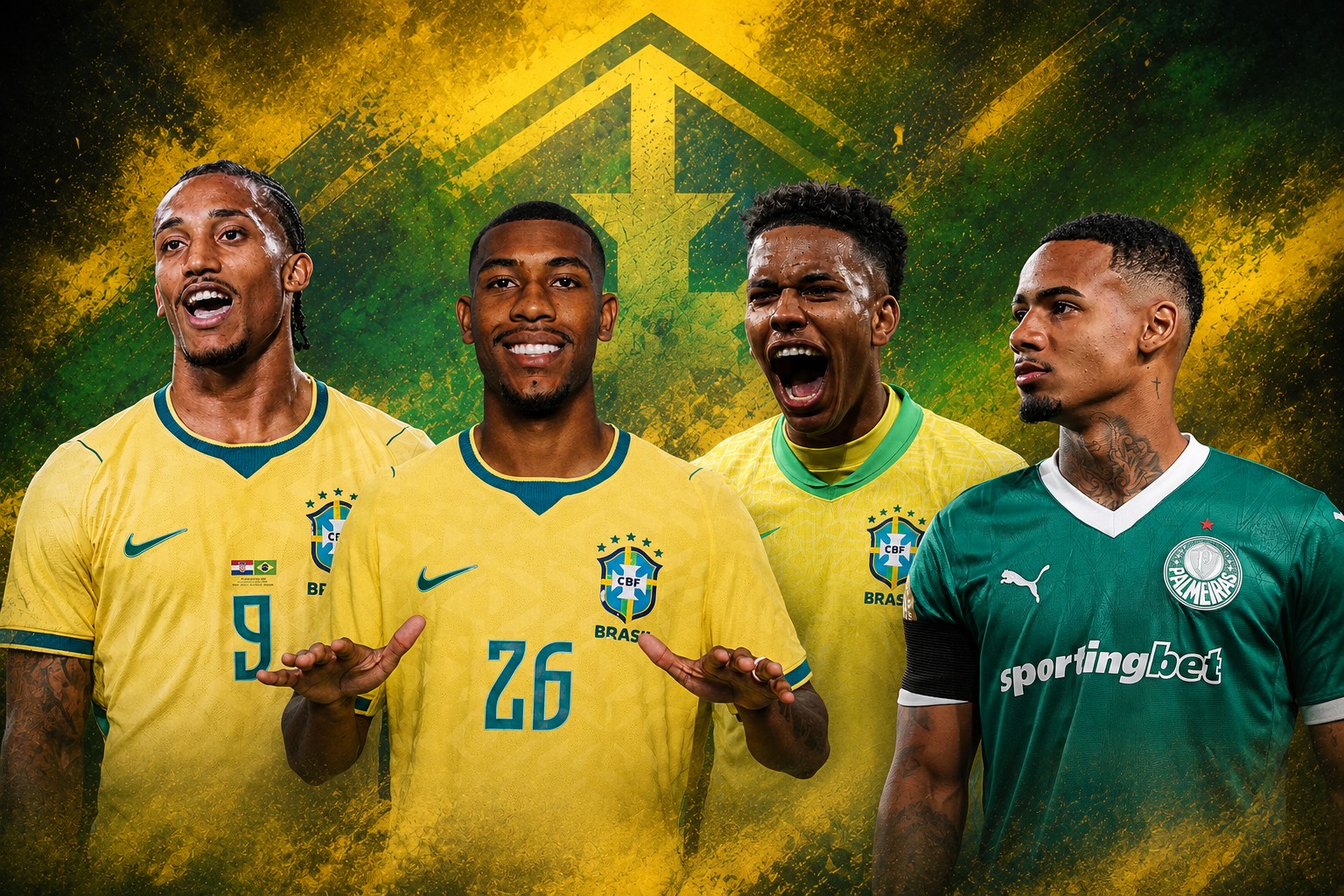 VC convoca: quem você quer na lista da Seleção para a Copa do Mundo 2030