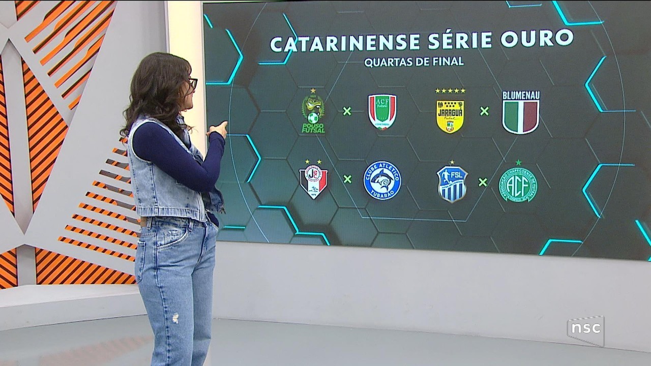 Catarinense de Futsal Série Ouro: confira datas e horários dos jogos das quartas de final