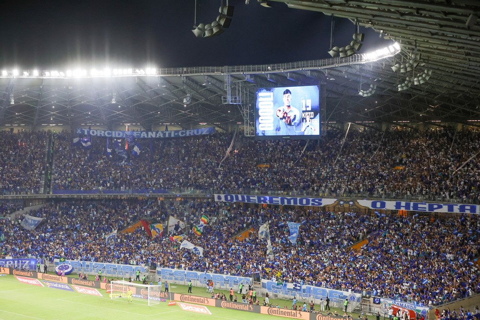 Cruzeiro teve a segunda maior média de público do Brasileirão — Foto: Gilson Lobo/AGIF