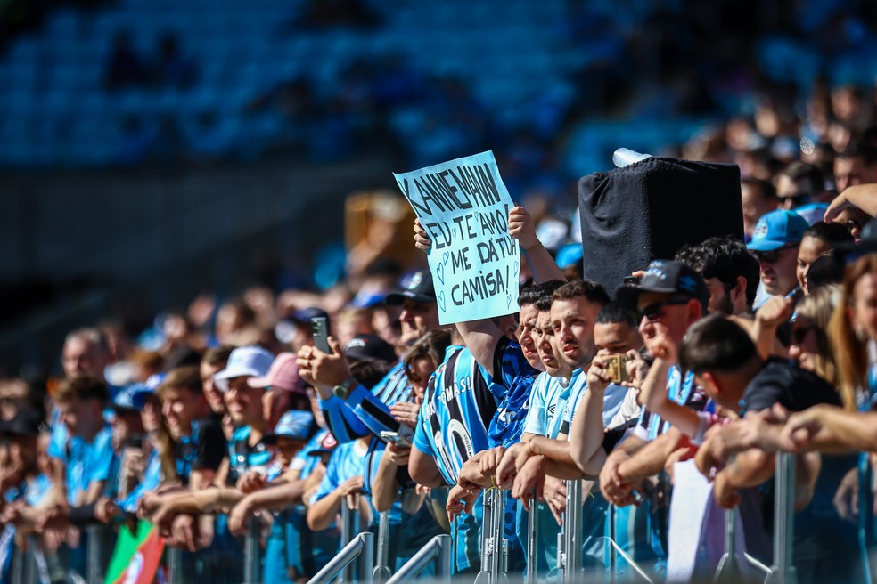 Média de público da Arena do Grêmio cresce após troca de gestão — Foto: Lucas Uebel / Grêmio / Divulgação