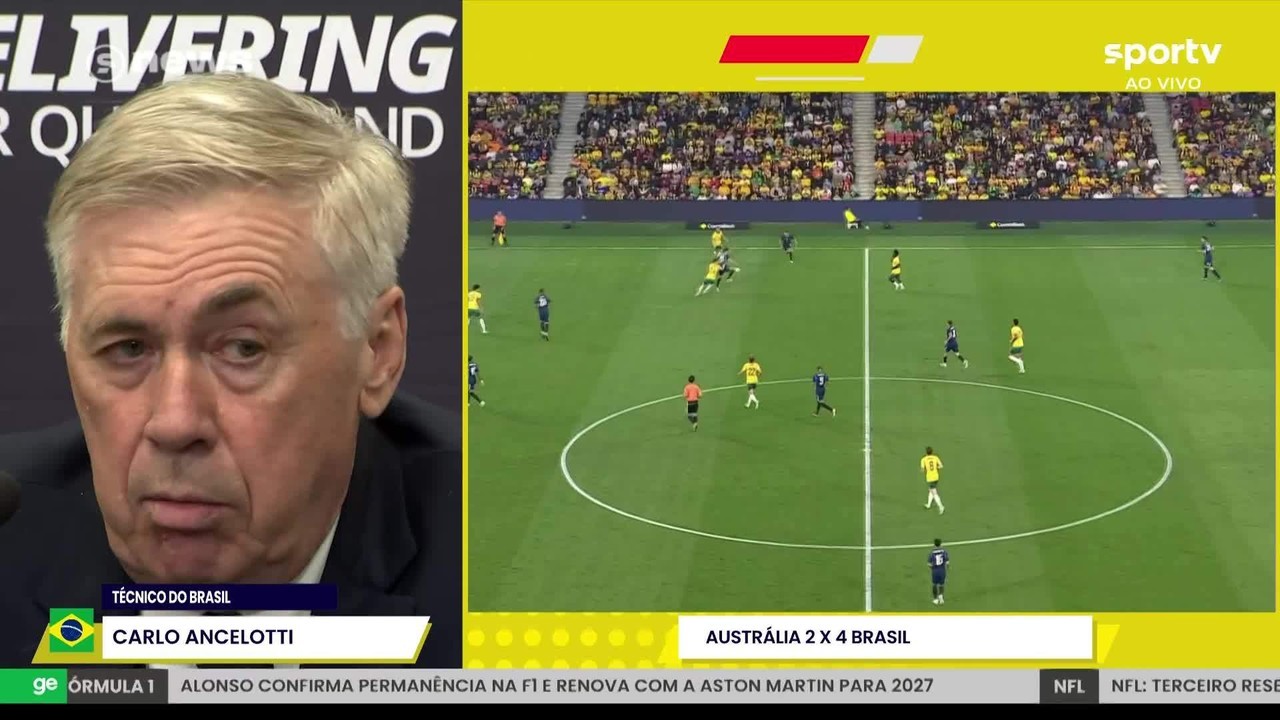 Ancelotti explica por que Vini Jr. bateu o pênalti mesmo com Bruno Guimarães em campo