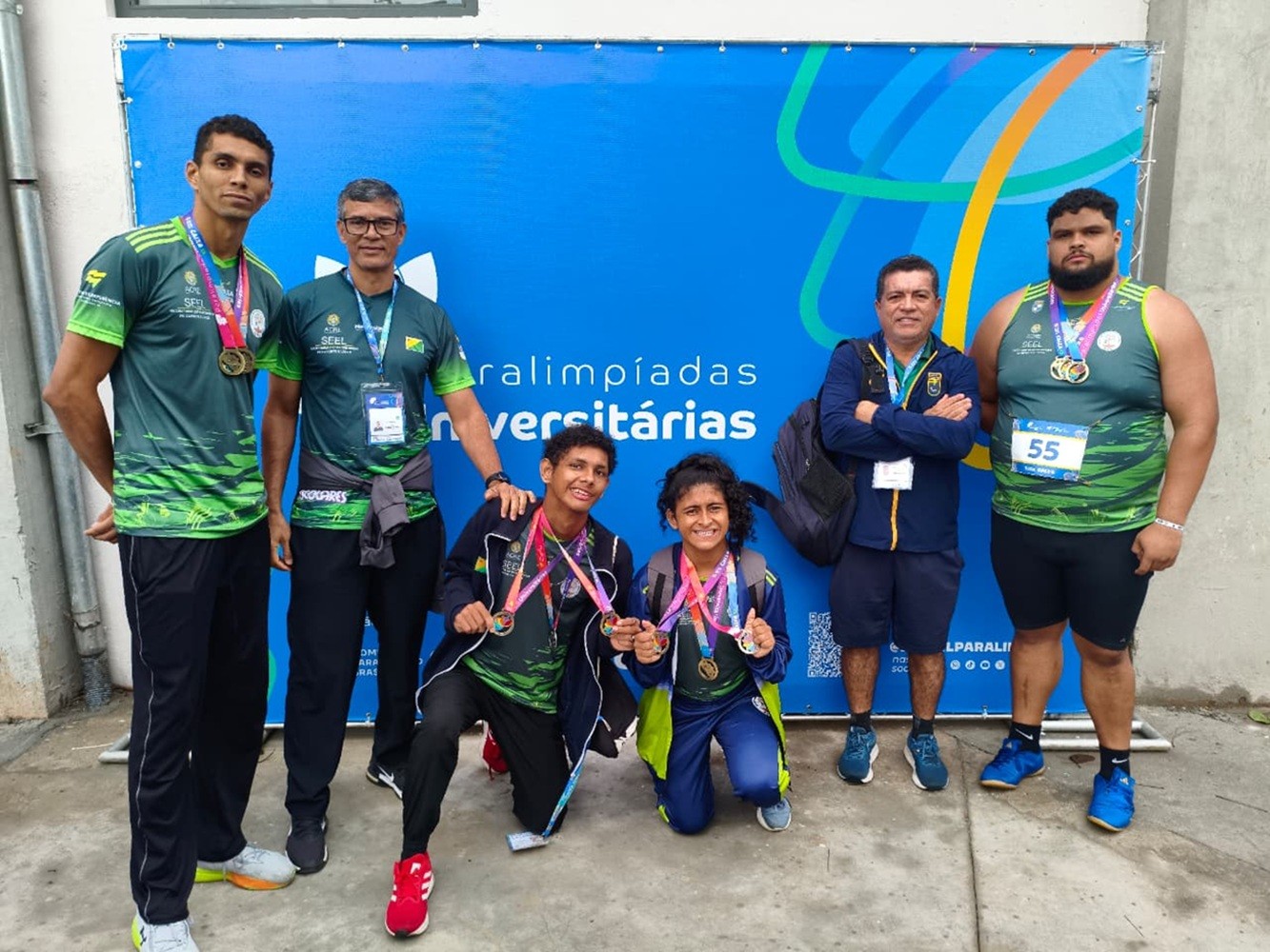 Com recorde brasileiro, Acre fatura 24 medalhas nas Paralimpíadas Universitárias, em São Paulo