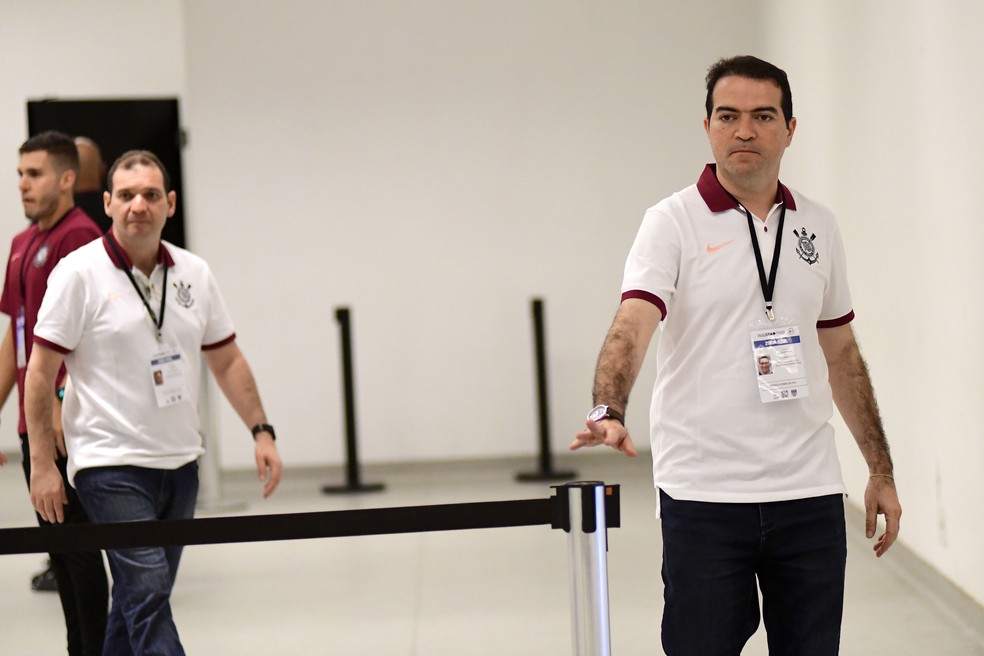 Thyago Ayres e Marcelo Paz deixaram o Fortaleza e assumiram o Corinthians nesta temporada � Foto: Marcos Ribolli