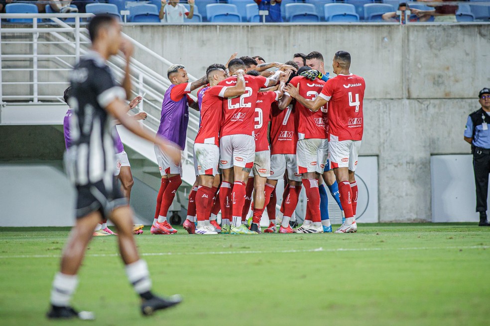 América-RN x Treze, Dudu, gol — Foto: Gabriel Leite/América FC