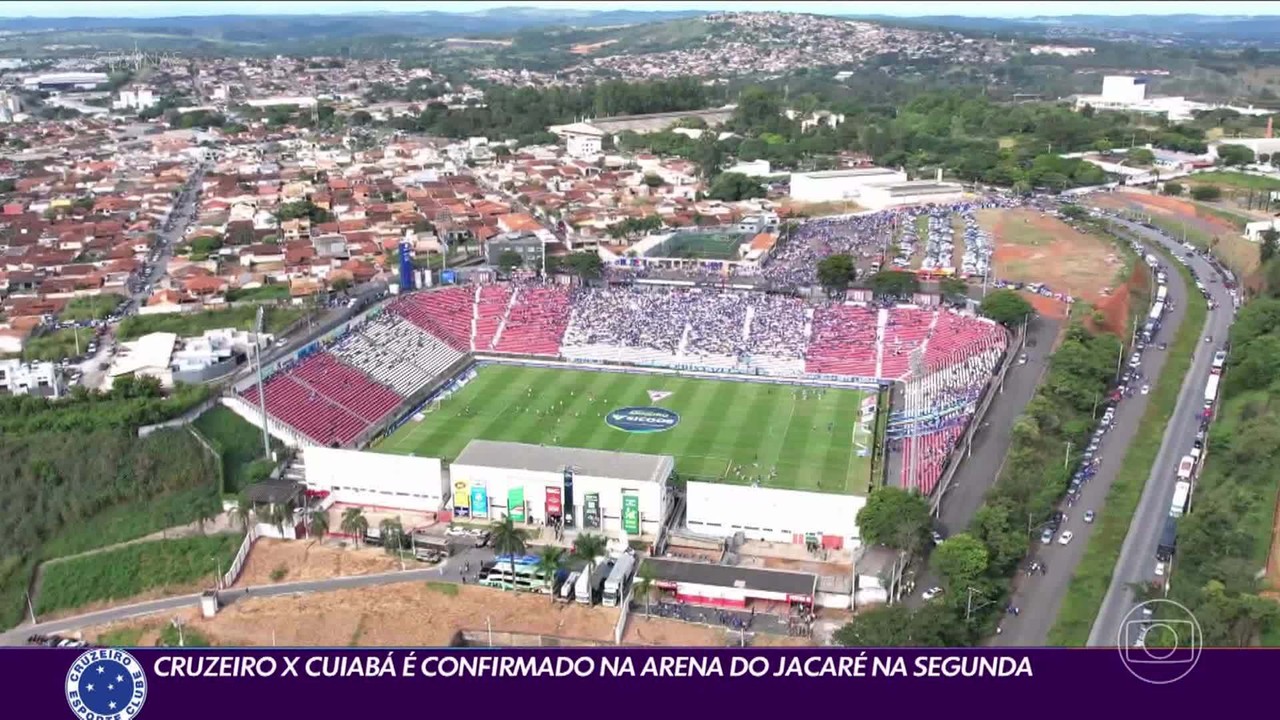 Cruzeiro x Cuiabá é confirmado para a Arena do Jacaré
