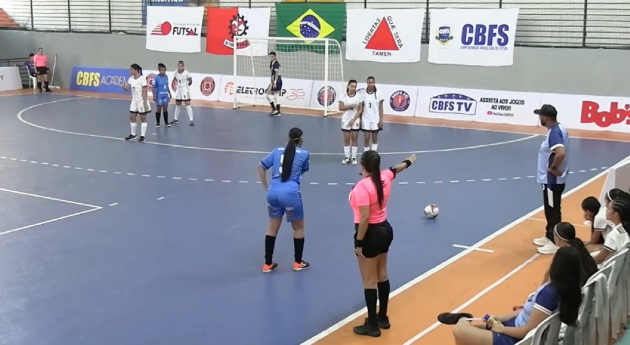 Epitaciolândia perde e termina em 10º lugar na Taça Brasil de Futsal Feminino Sub-17