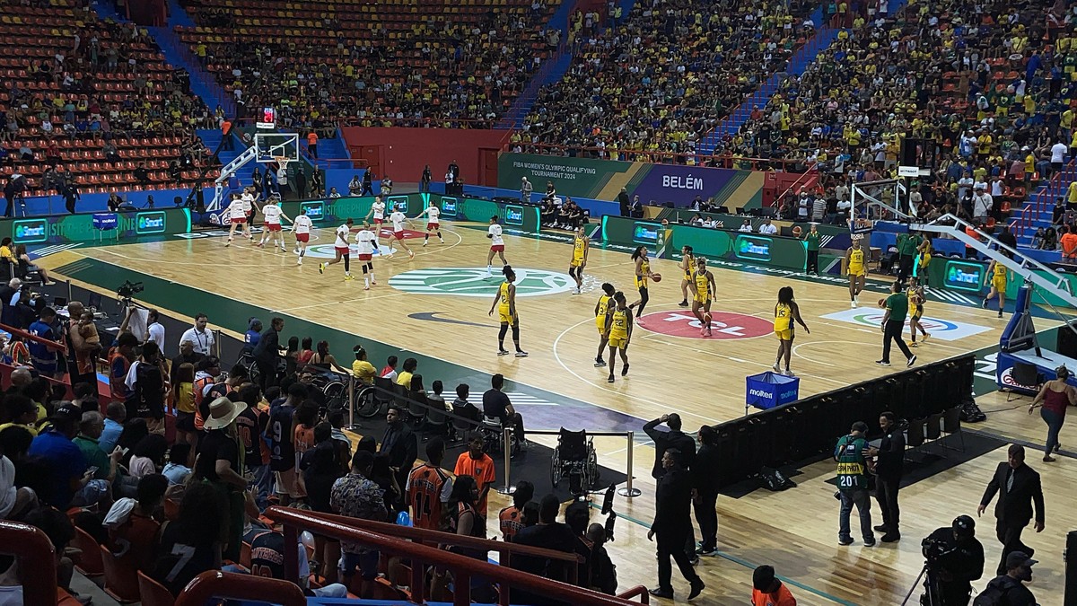 LIVE: Vorolympisches Frauen-Basketball LIVE: Brasilien x Deutschland |  Globosport / Pa