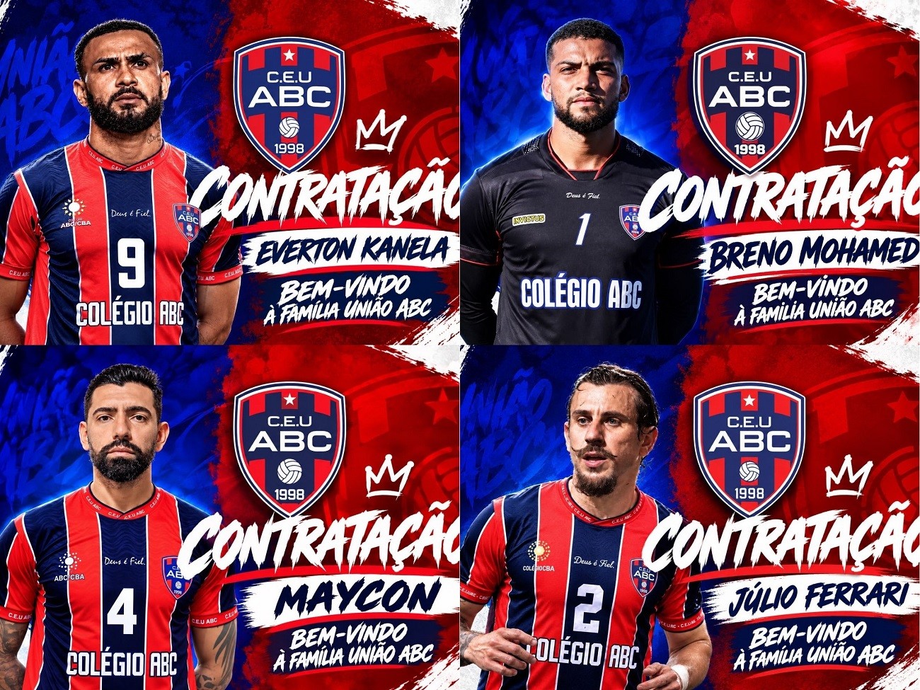 União ABC anuncia elenco para a Copa MS; veja nomes