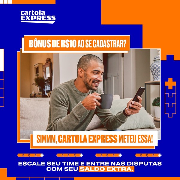 Cartola Express: final da Liga dos Campeões distribui R$ 75 mil em prêmios, cartola express