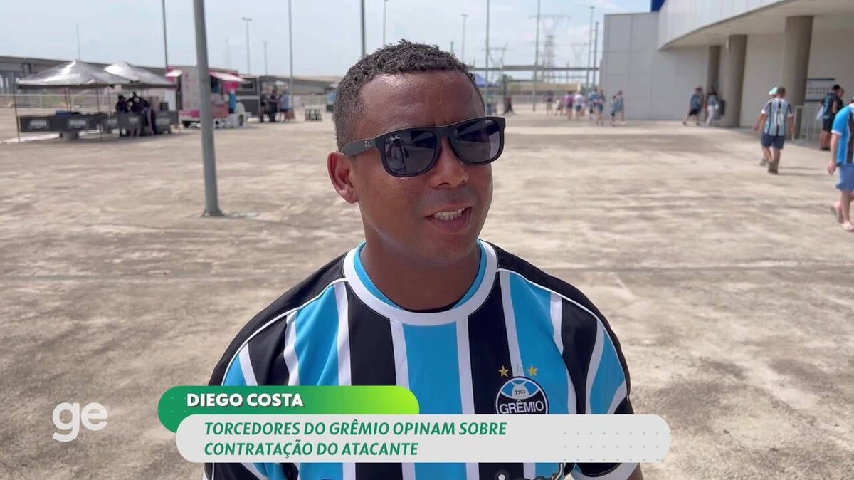 Opiniões divergem sobre a adequação de Diego Costa como centroavante do Grêmio em 2024.