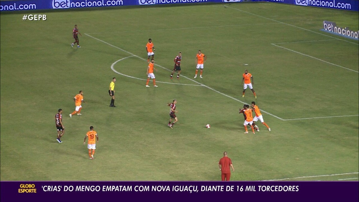 Flamengo lidera público nos estádios paraibanos em 2024