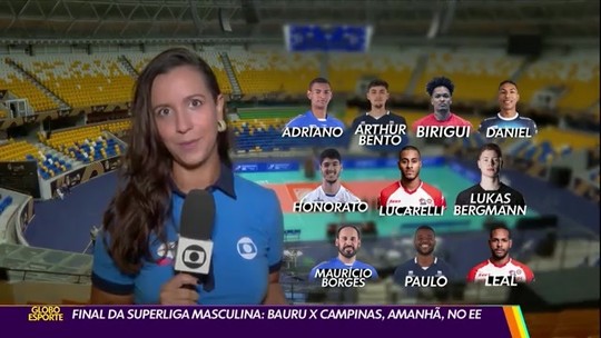 Final da Superliga Masculina: Bauru e Campinas se enfrentam domingo - Programa: Globo Esporte SP 